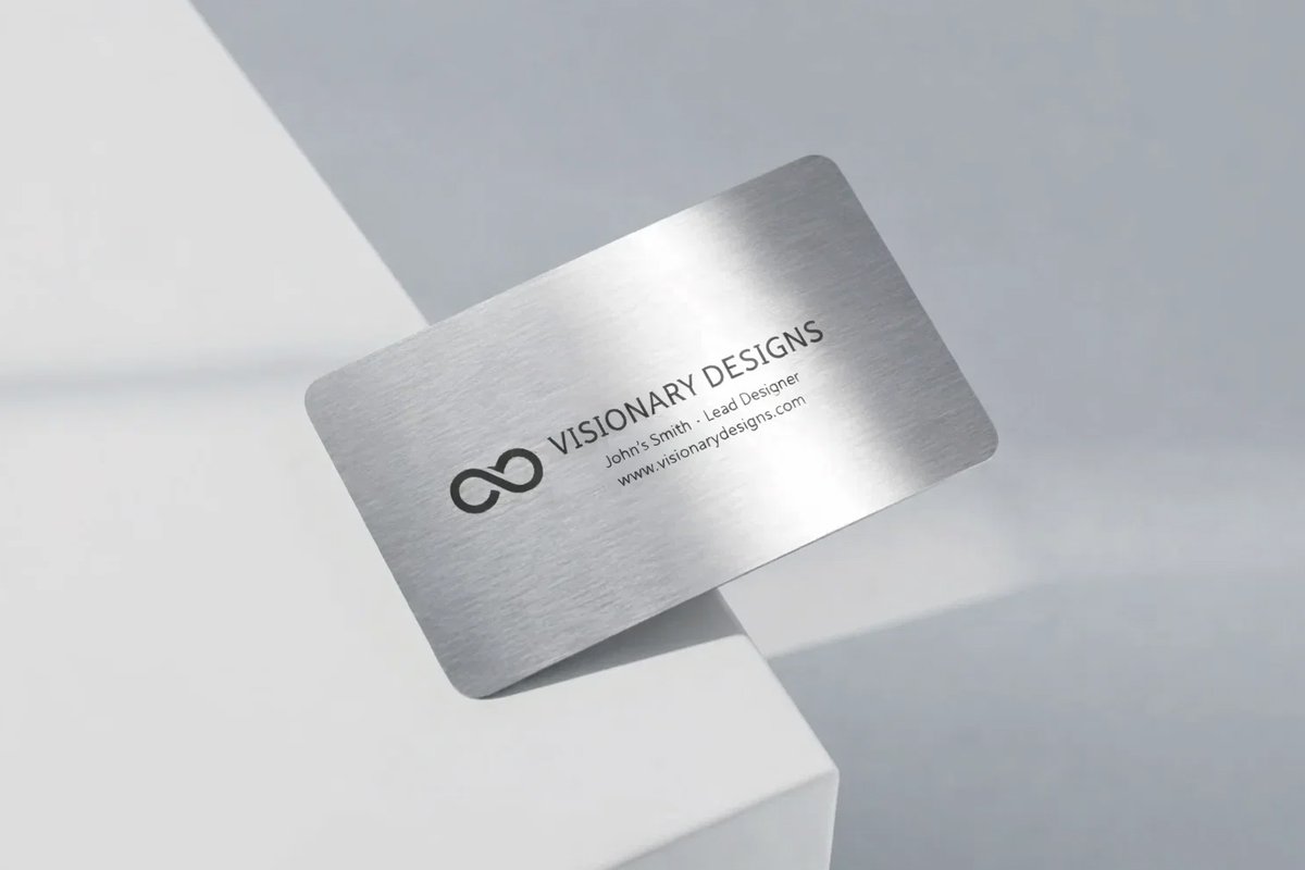 Metal Business Cards