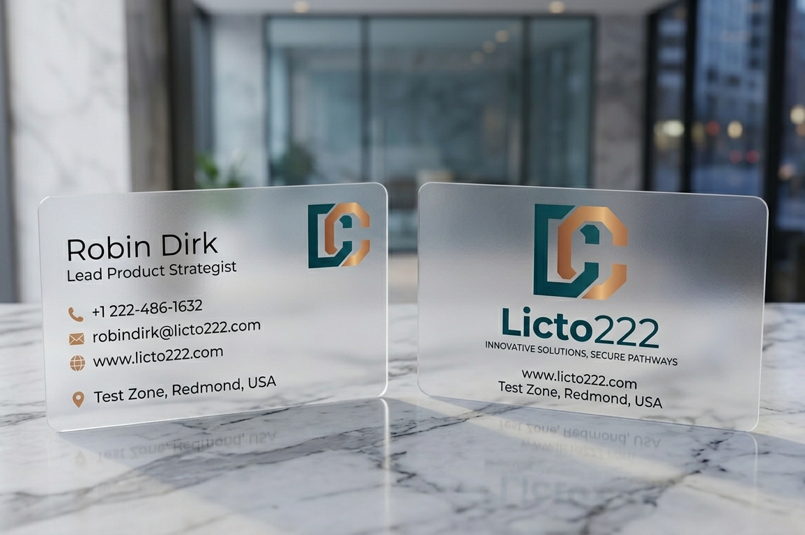 Plastic Business Cards - Image 3