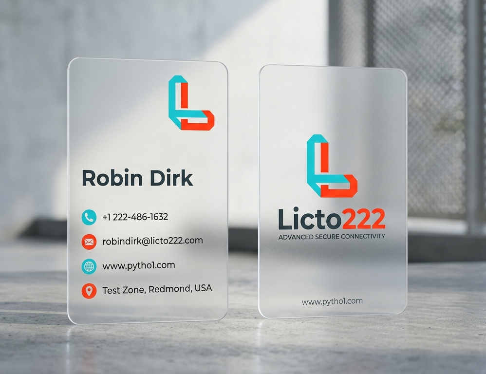 Plastic Business Cards - Image 4