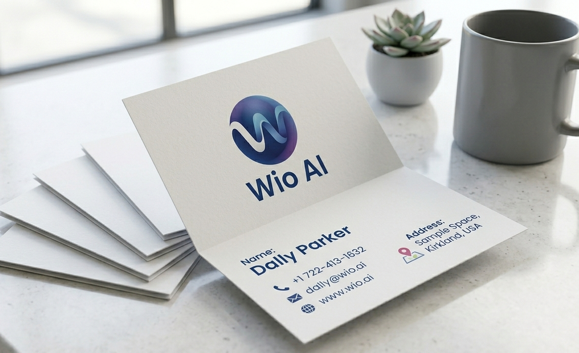 Folded Business Cards - Image 4