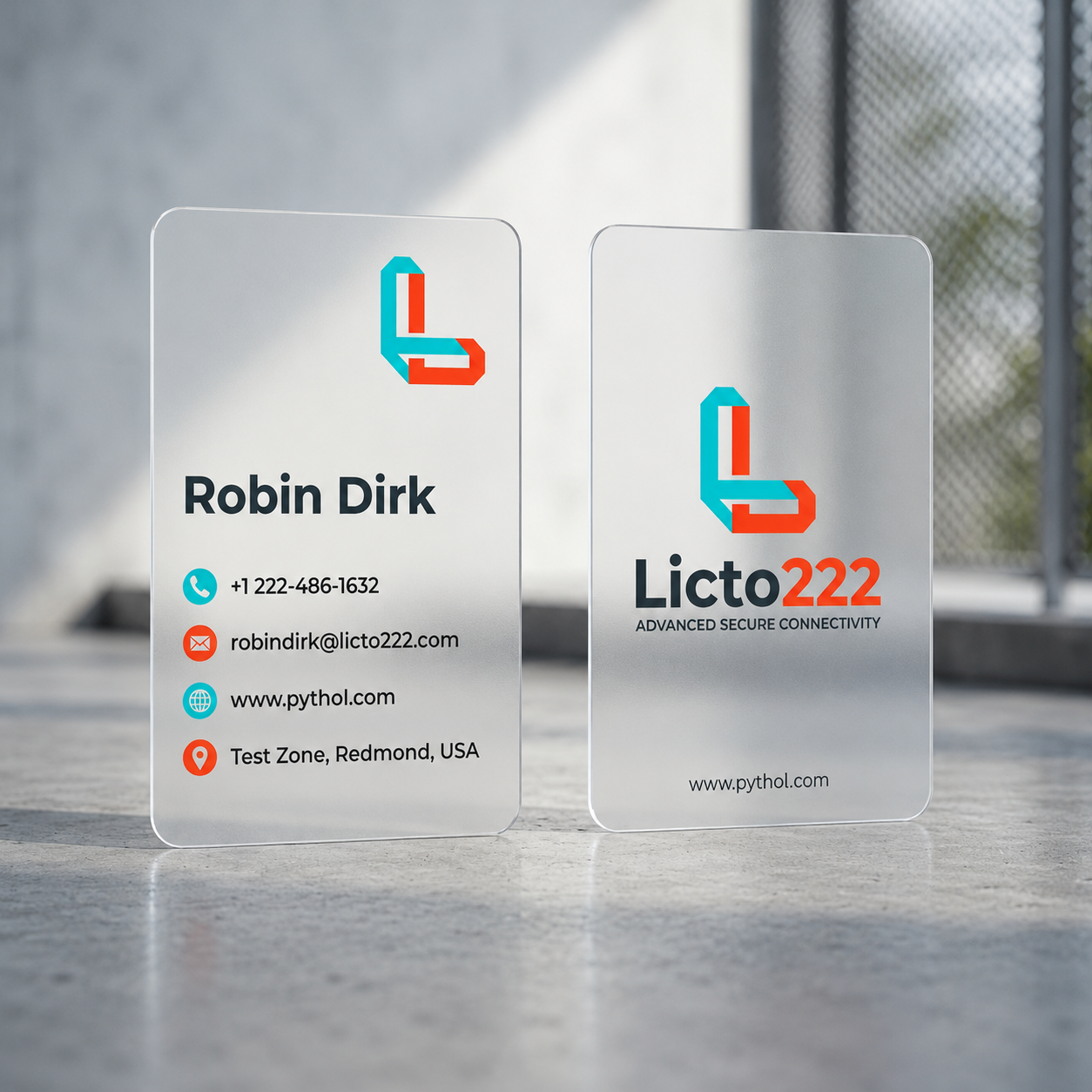 Plastic Business Cards - Image 4