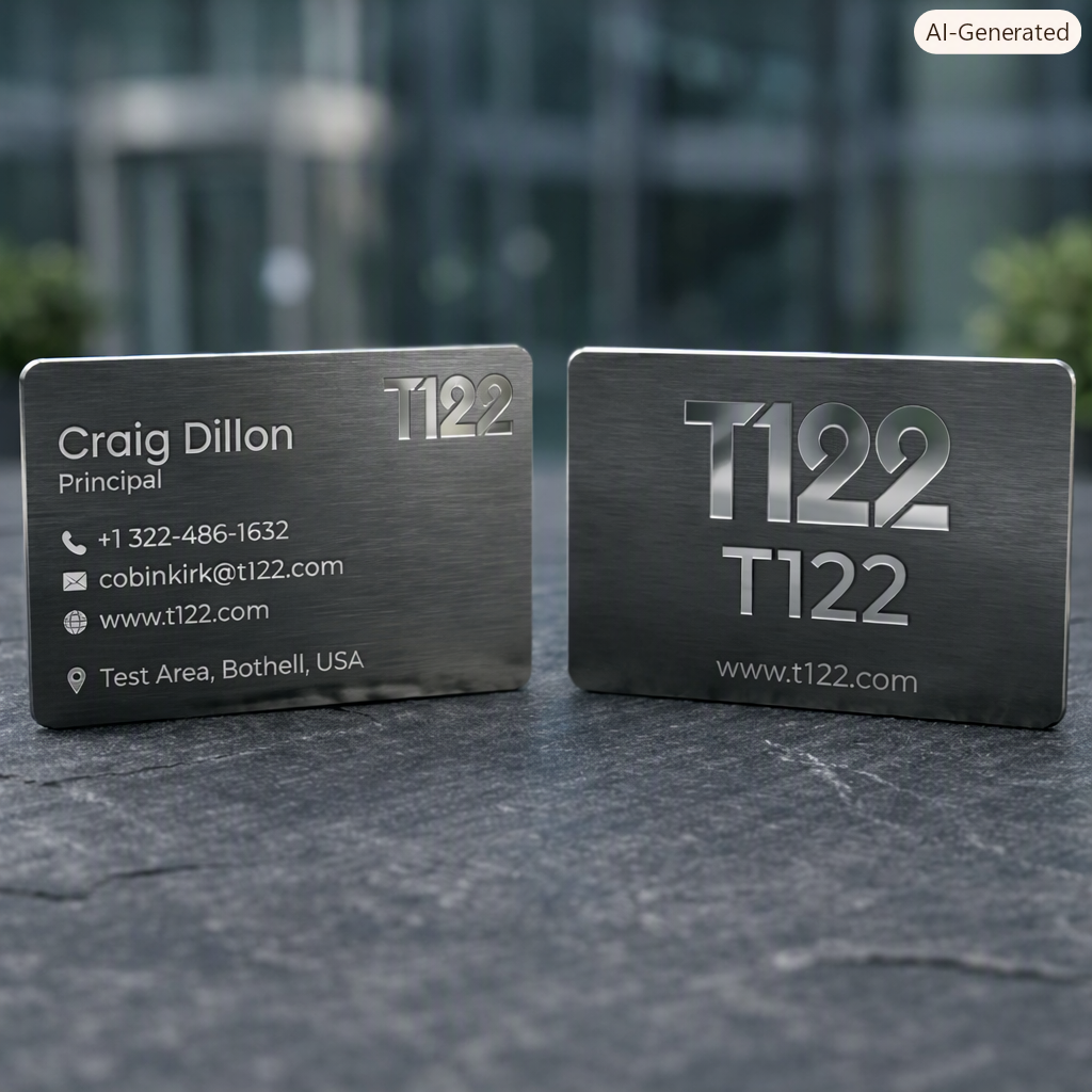 Metal Business Cards - Image 4